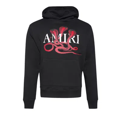 Pre-owned Amiri Snake Hoodie 'black/red'