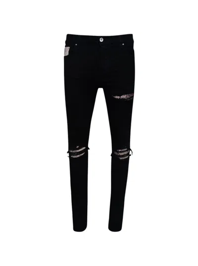 AMIRI AMIRI SNAKE MX1 JEAN BLACK