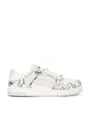 Amiri Skel Top Low Sneaker In Alabaster