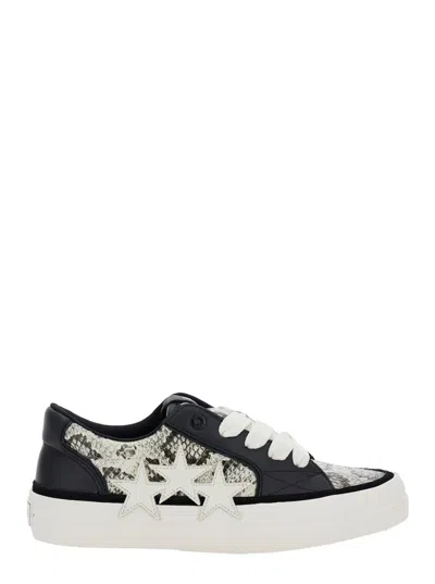Amiri Sunset Skate Low-top Sneakers In Black