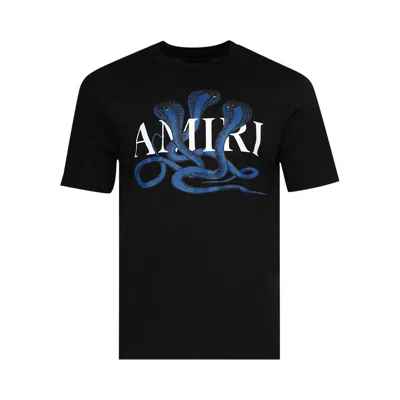 Pre-owned Amiri Snake Tee 'black/blue' | Men's Size Xl