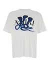 Amiri Poison Cotton T-shirt In White