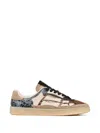 Amiri Snake Pacific Bones Sneakers In Multi