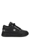 Amiri Black Sneakers With Logo Patch On The Side And Logo Lettering On The Rear In Leather Man
