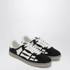 Amiri Pacific Bones Black Low Top Sneakers With Logo Patch On The Tongue And Logo Lettering On The Heel In In Black