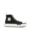 Amiri Court High-top Canvas Sneakers In Multi