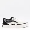 Amiri Sunset Skate Paisley-printed Suede Sneakers In Black