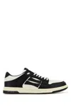Amiri Contemporary Black Sneakers With Elevated Midsole In Black