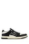 Amiri Contemporary Black Sneakers With Elevated Midsole In Black