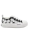 Amiri Star Pattern Rubber Sole Sneakers In White