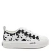 Amiri Star Pattern Rubber Sole Sneakers In White