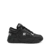 Amiri Black Sneakers With Logo Patch On The Side And Logo Lettering On The Rear In Leather Man In Black