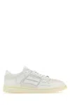 Amiri White Leather Skel Sneakers In White