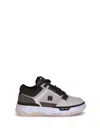 Amiri Brown Low Top Sneakers With Logo Detail On The Side And Mesh Panels In Suede Man