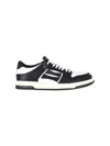 Amiri Contemporary Black Sneakers With Elevated Midsole