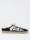 Amiri Pacific Bones Sneakers In Leather In Black
