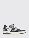 Amiri Men Two-tone Leather And Mesh Ma Skyline Sneakers In Multi
