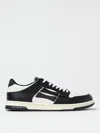 Amiri Skel Sneakers In White And Black Leather In Black