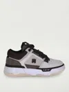 Amiri Brown Low Top Sneakers With Logo Detail On The Side And Mesh Panels In Brown