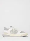 Amiri Classic Panelled Grained Leather Sneakers In White