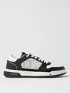 Amiri 'ma Quand' Black And White Low Top Sneakers With Logo Patch On The Tongue And Logo Lettering On The In White