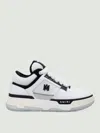 Amiri White Low Top Sneakers With Logo Patch On Side And Tongue In White