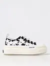 Amiri Star Pattern Rubber Sole Sneakers In White