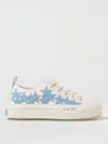 Amiri Stars Low-top Leather Sneakers In Ocean
