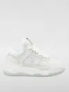 Amiri Round Head Lace-up Sneakers In White
