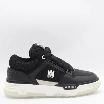 Amiri Low Top Sneakers Contrast Sole Design In Black