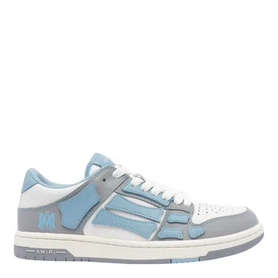スニーカー AMIRI Men Sneakers Denim AMFOSR1077 Ocean Sky Buy Amiri Skel Top Low 'Varsity - Ocean Sky' - AMFOSR1077