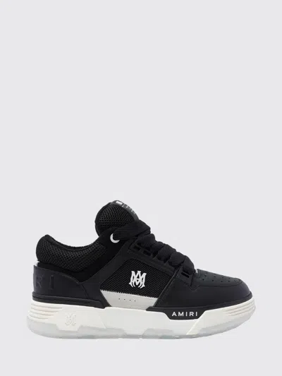 Amiri Ma-1 Sneakers In Smooth Leather And Mesh In Black