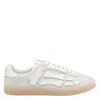 Amiri Pacific Bones Crocodile-effect Suede Sneakers In Multi