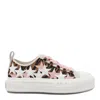 Amiri Court Low Zebra-print Sneakers In Multi
