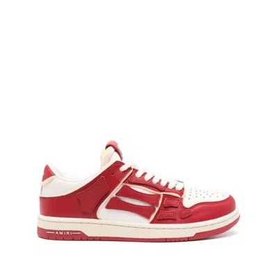 Amiri Sneakers In Red/white