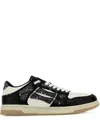 Amiri Men Sneakers With Contrasting Inserts In Black
