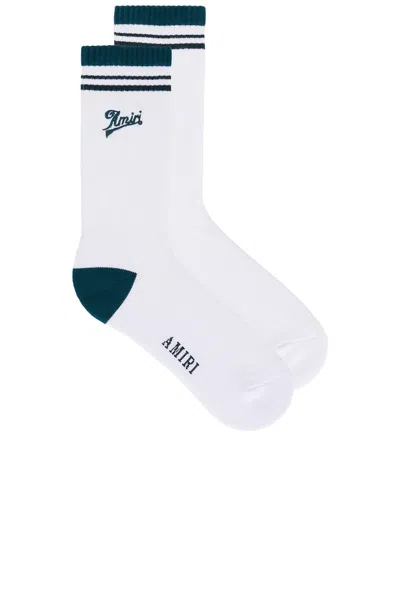 Amiri Sock In Evergreen
