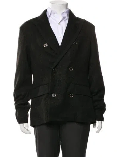 Pre-owned Amiri Solid Wool Blazer In Black