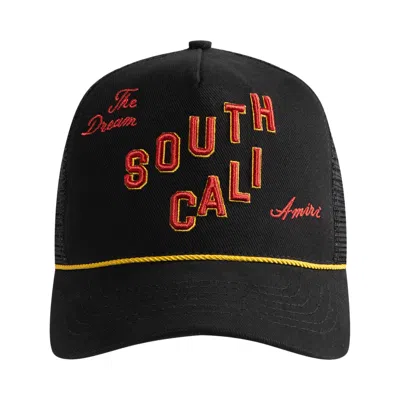 Pre-owned Amiri South Cali Trucker Hat 'black' | Men's Size Onesize