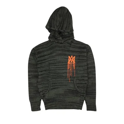 Pre-owned Amiri Space Dye Hoodie 'green' | Men's Size L
