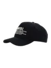 Amiri Spirit Black Baseball Cap With Logo Embroidery On The Front In Cotton Man In Black