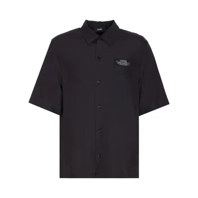 Pre-owned Amiri Spirit Bowling Shirt 'black' | Men's Size L