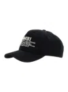 Amiri Spirit Black Baseball Cap With Logo Embroidery On The Front In Cotton Man In Black