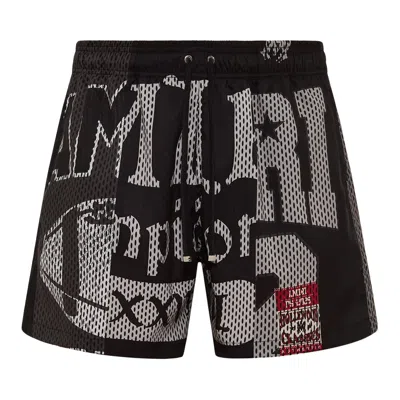 Pre-owned Amiri Spliced Swim Trunk 'black' | Men's Size Xxl