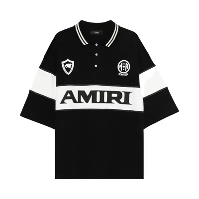 Pre-owned Amiri Sport Oversized Polo 'black' | Men's Size M