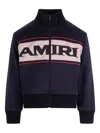 Amiri Sport Track Jacket In Blue