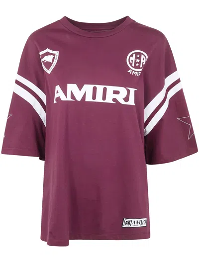 Amiri " Sports" Tee Clothing In Purple