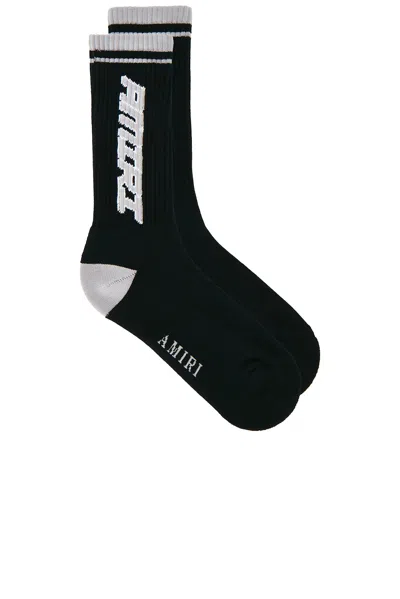 Amiri Sporty Socks In Black