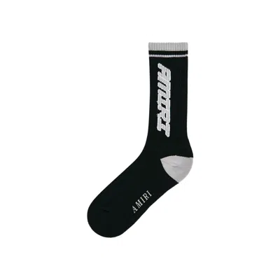 Pre-owned Amiri Sporty Socks 'black' | Men's Size Onesize