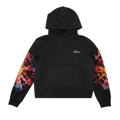 Pre-owned Amiri Spot Tie Dye Hoodie 'black'